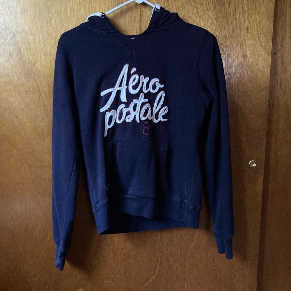 Blue Aéropostale hoodie